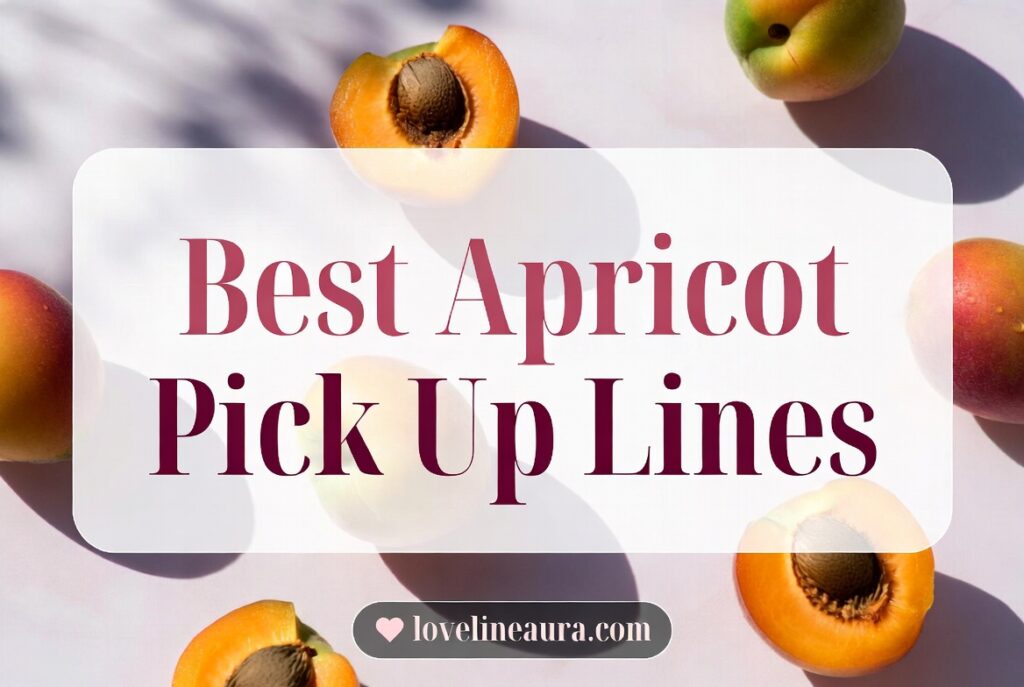 Apricot Pickup Lines