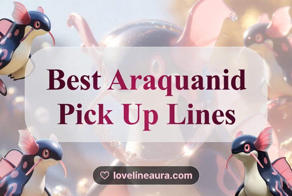 Araquanid Pickup Lines
