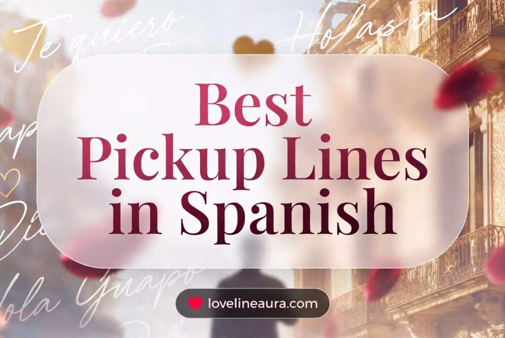 Spanish Pickup Lines