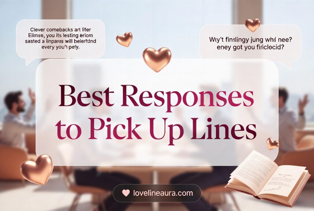 How to Respond to Pickup Lines