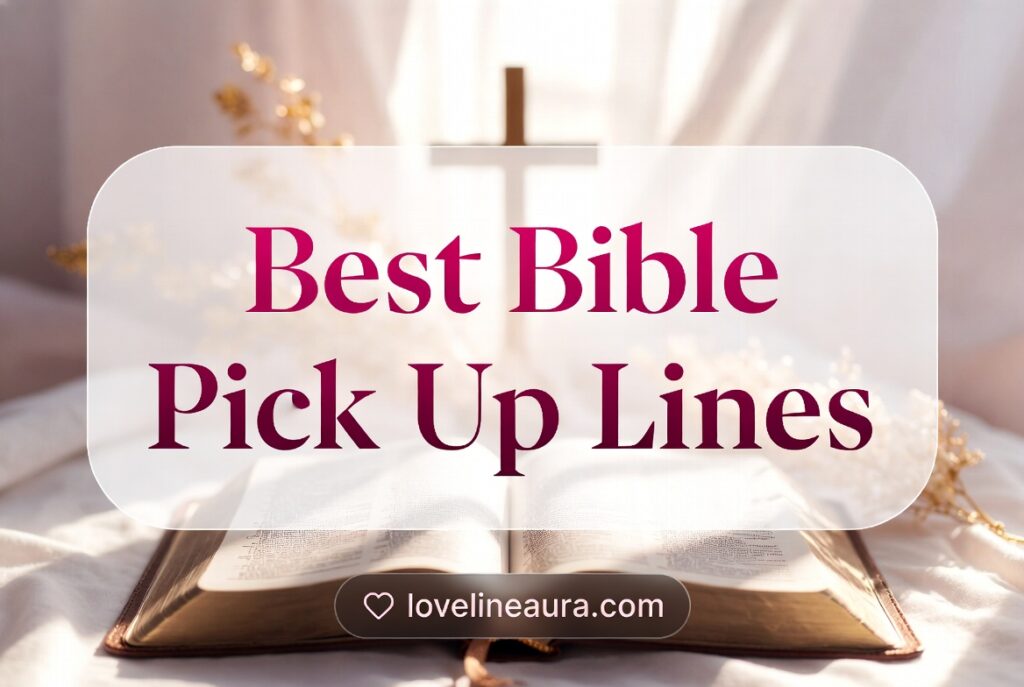 Bible Pickup Lines