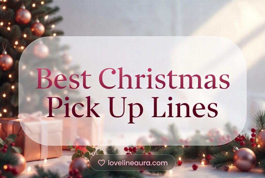 Christmas Pickup Lines