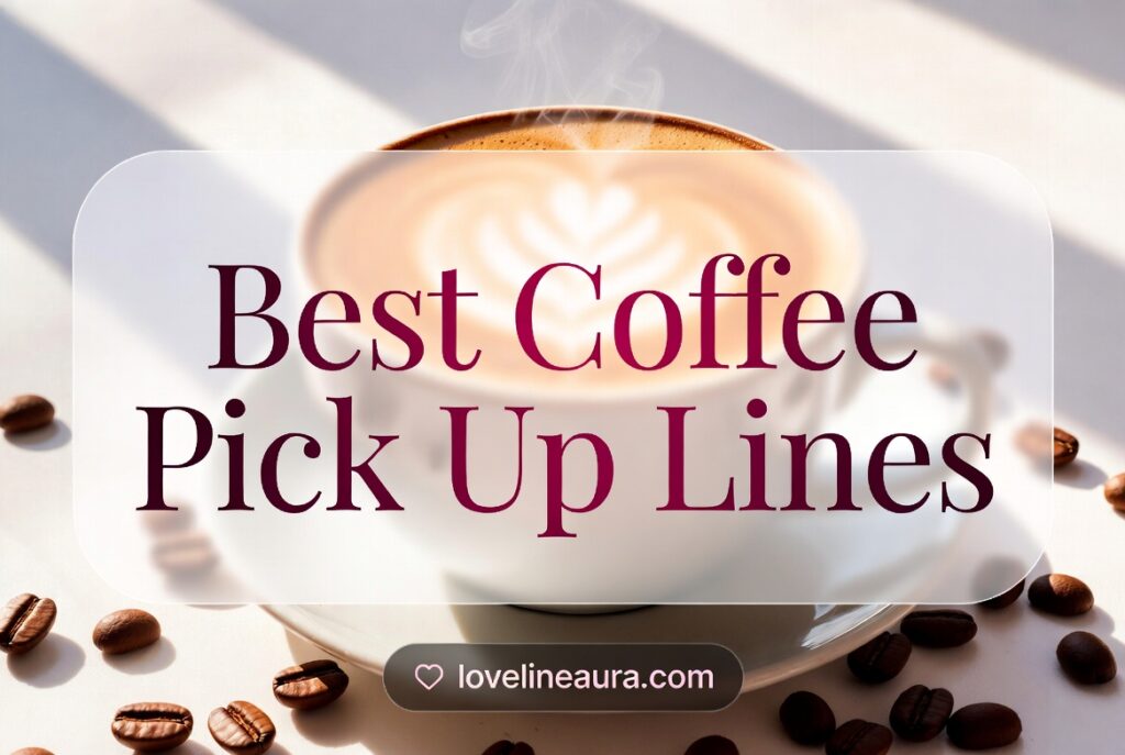 Coffee Pickup Lines