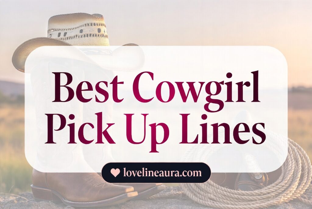 Cowgirl Pickup Lines