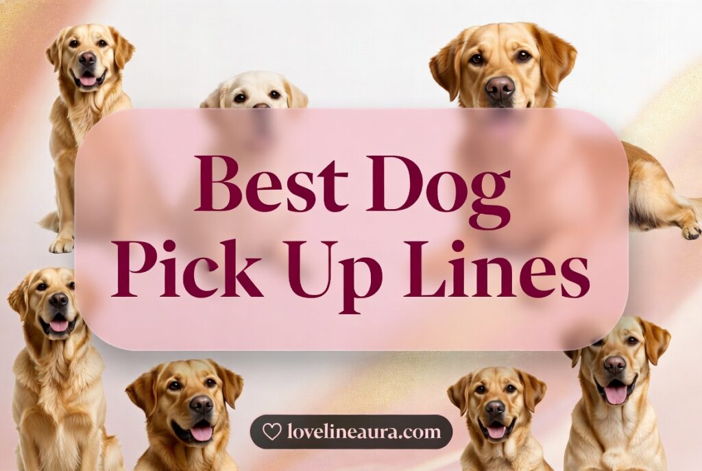 Dog Pickup Lines