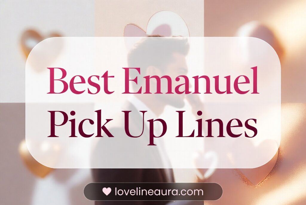 Emanuel Pickup Lines