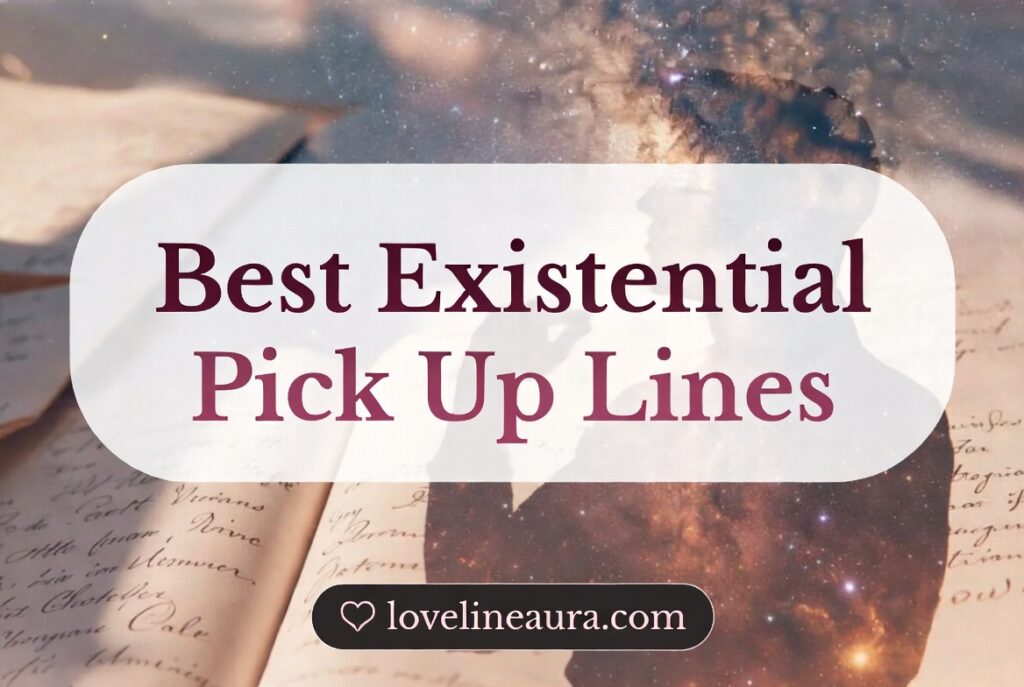 Existential Pickup Lines