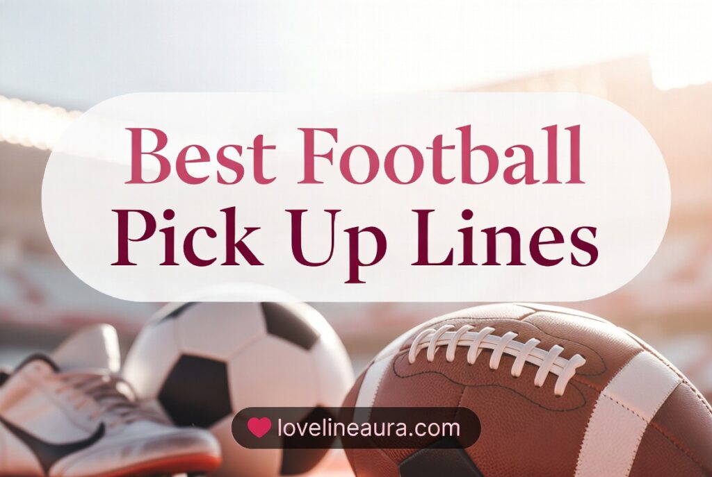 Football Pickup Lines