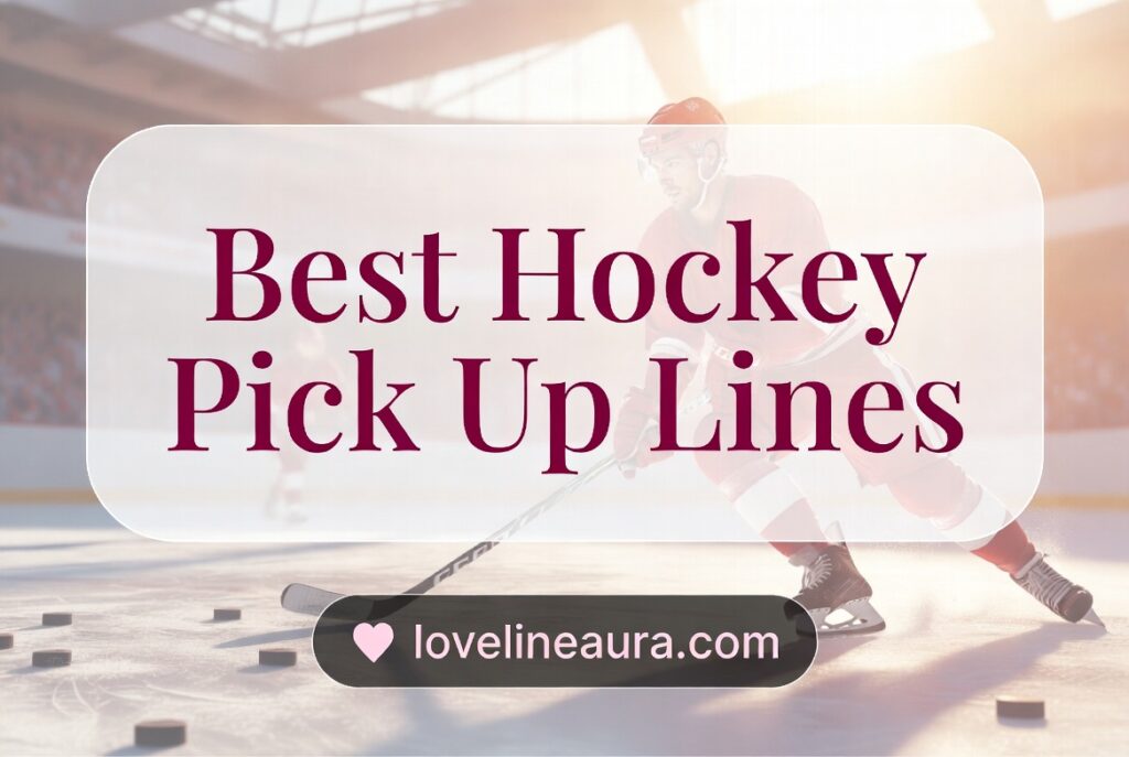 Hockey Pickup Lines