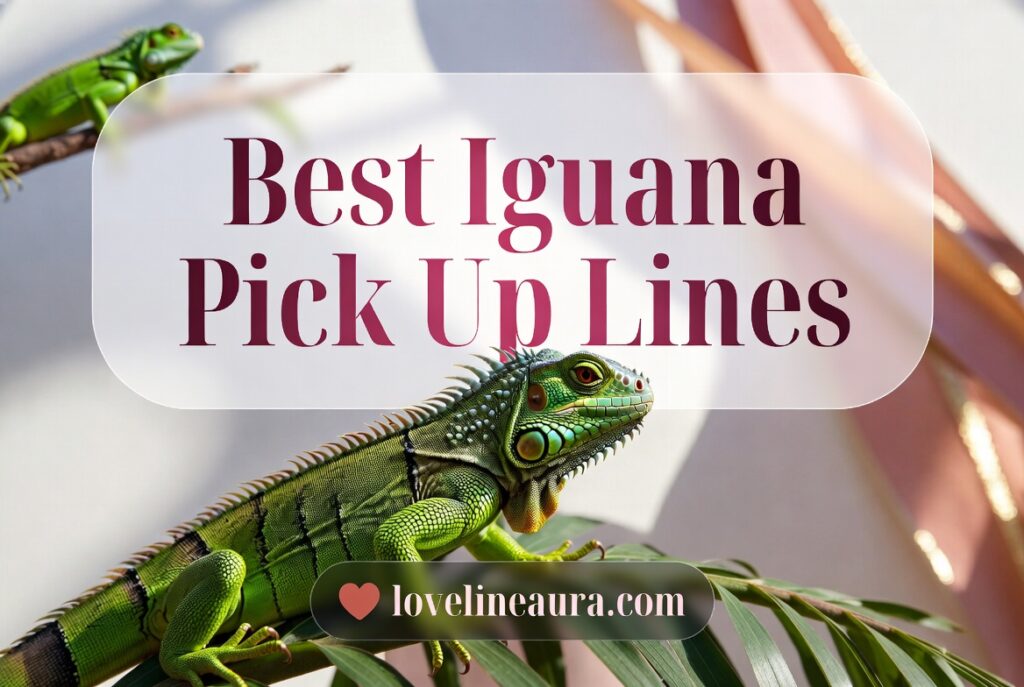 Iguana Pickup Lines