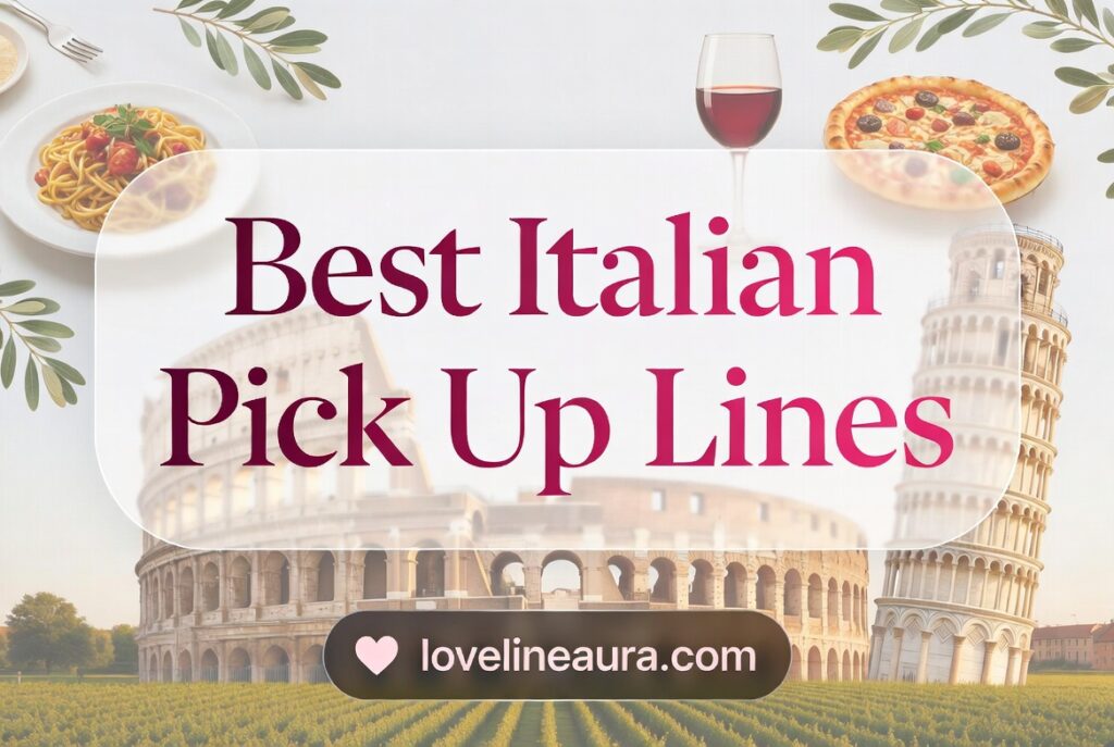 Italian Pickup Lines