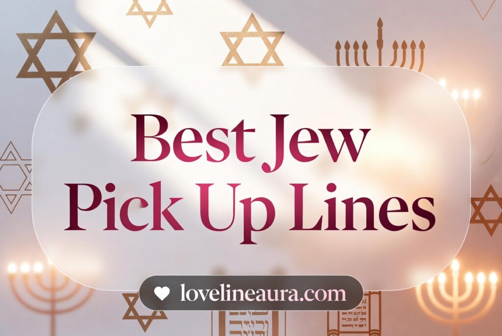 Jew Pickup Lines