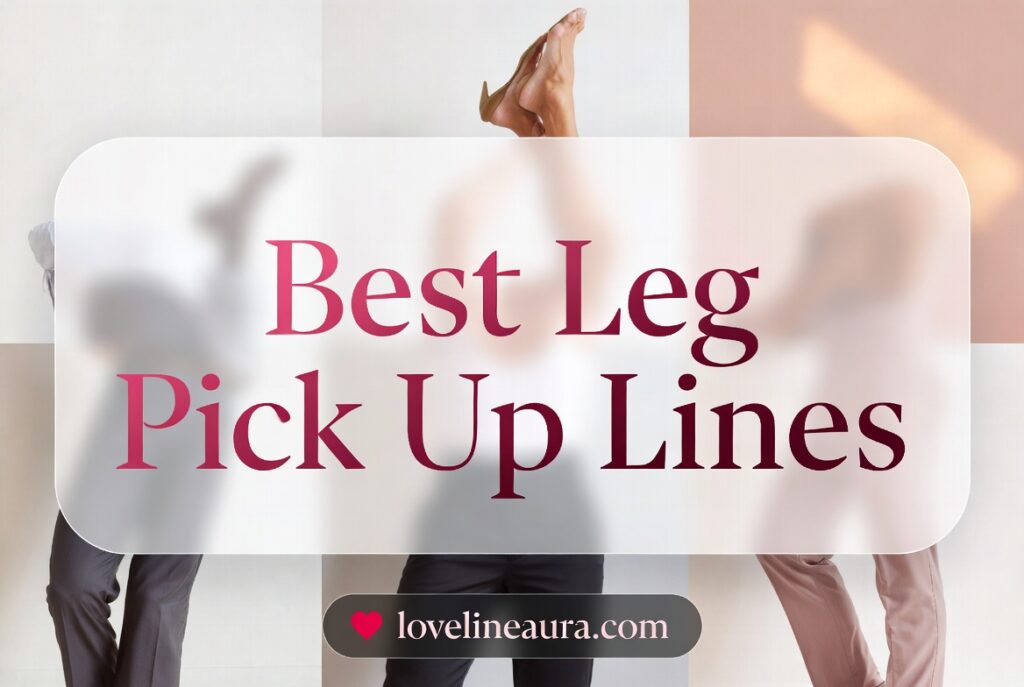 Leg Pickup Lines