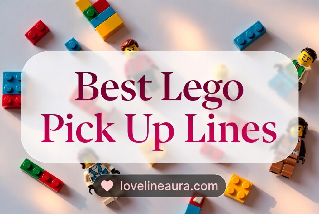 Best Lego Pickup Lines