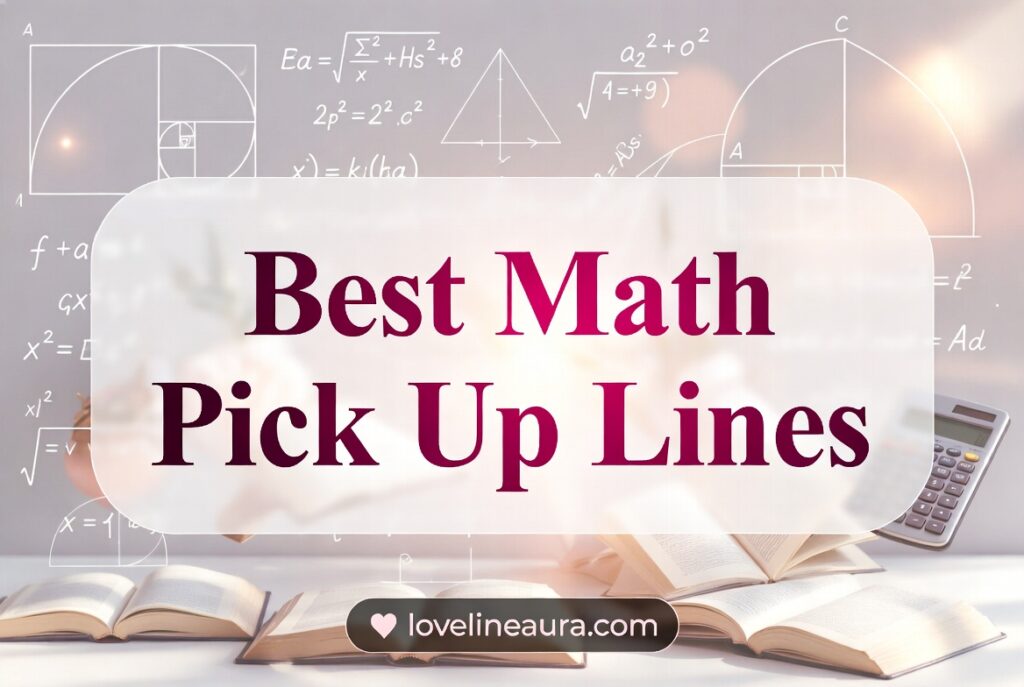 Math Pickup Lines