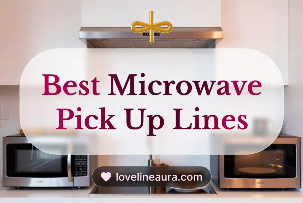 Microwave Pickup Lines