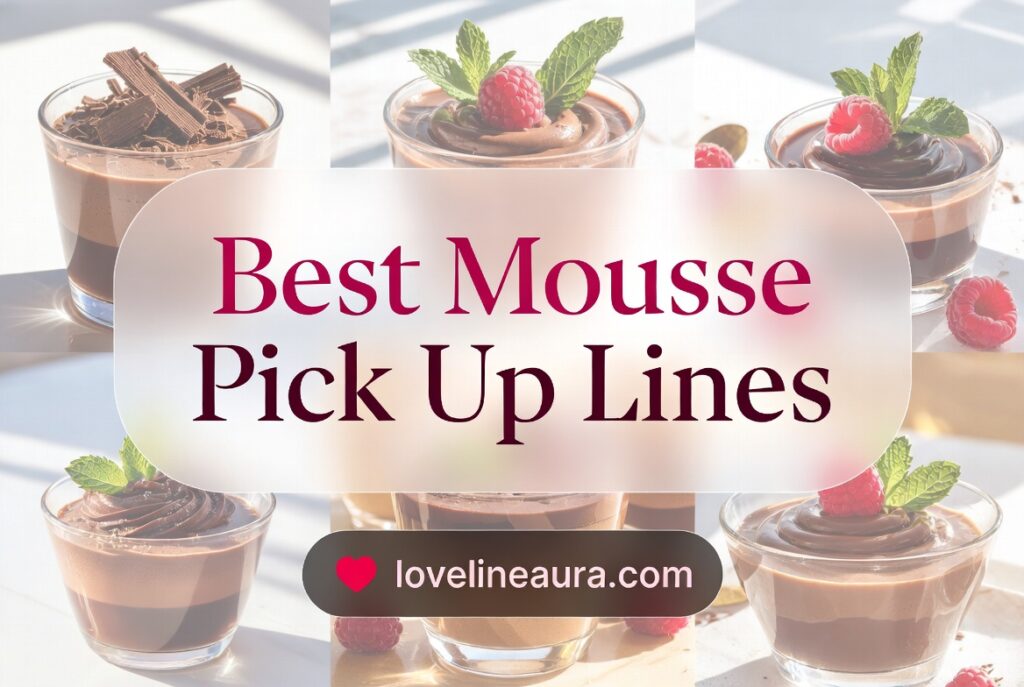 Mousse Pickup Lines