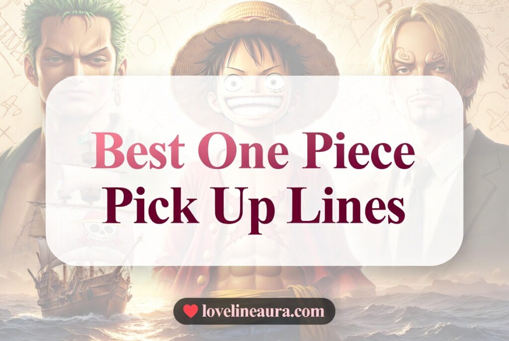 One Piece Pickup Lines