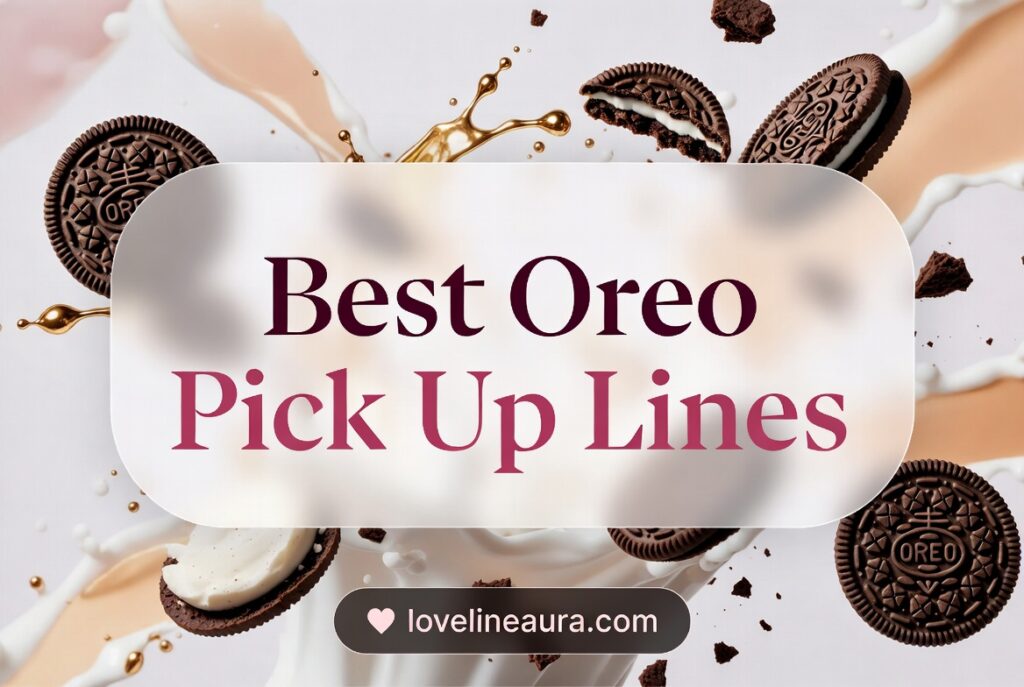 Oreo Pickup Lines