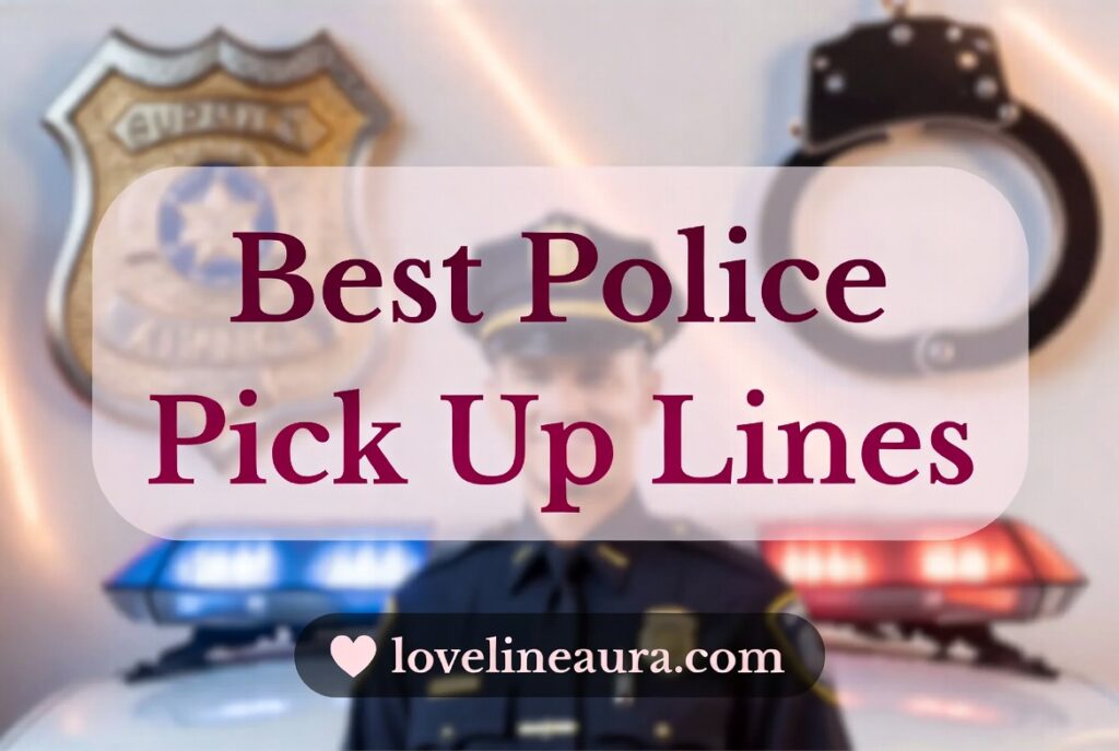 Police Pickup Lines