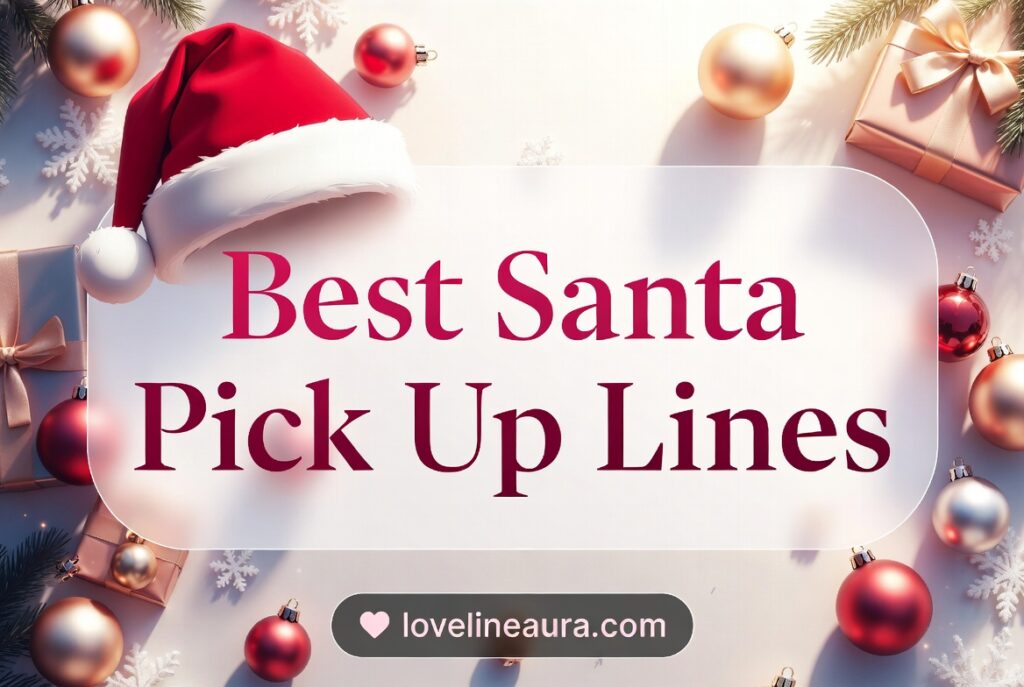 Santa Pickup Lines