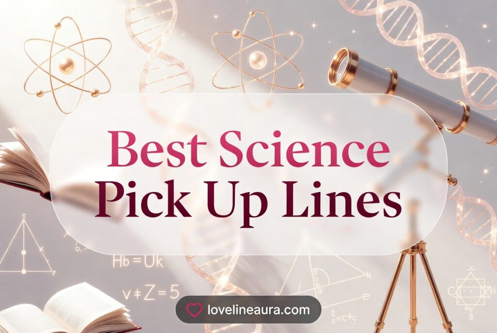 Science Pickup Lines