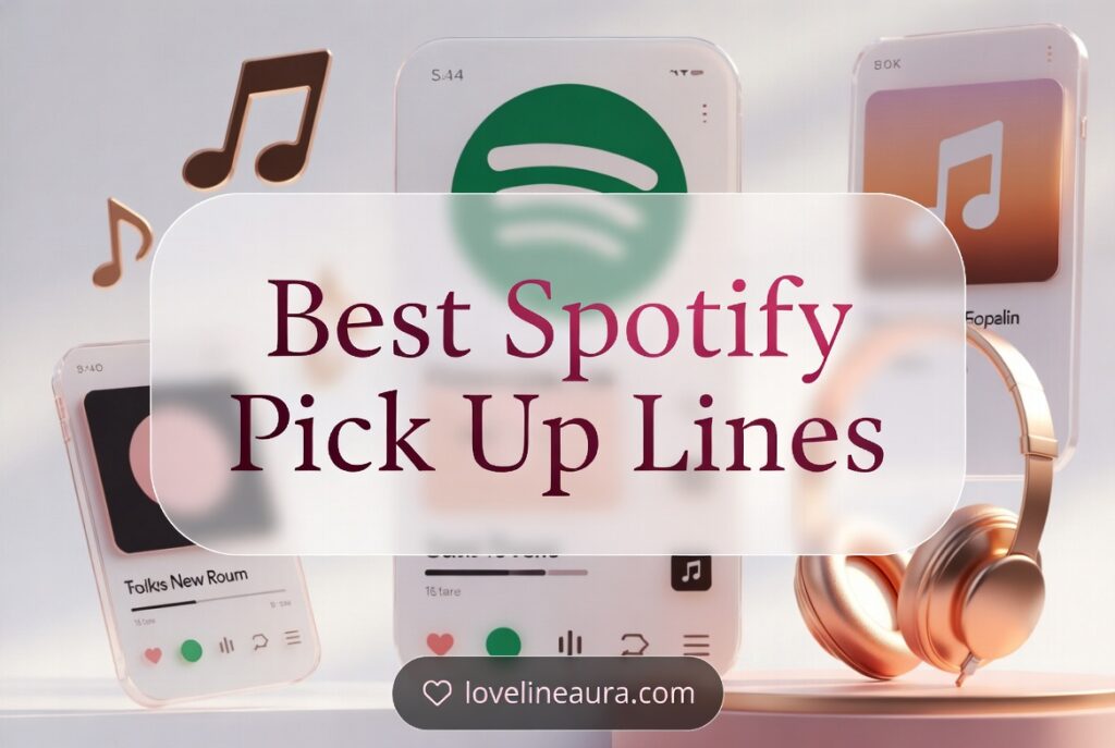 Spotify Pickup Lines