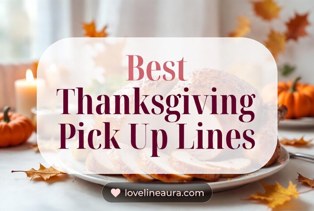 Thanksgiving Pickup Lines