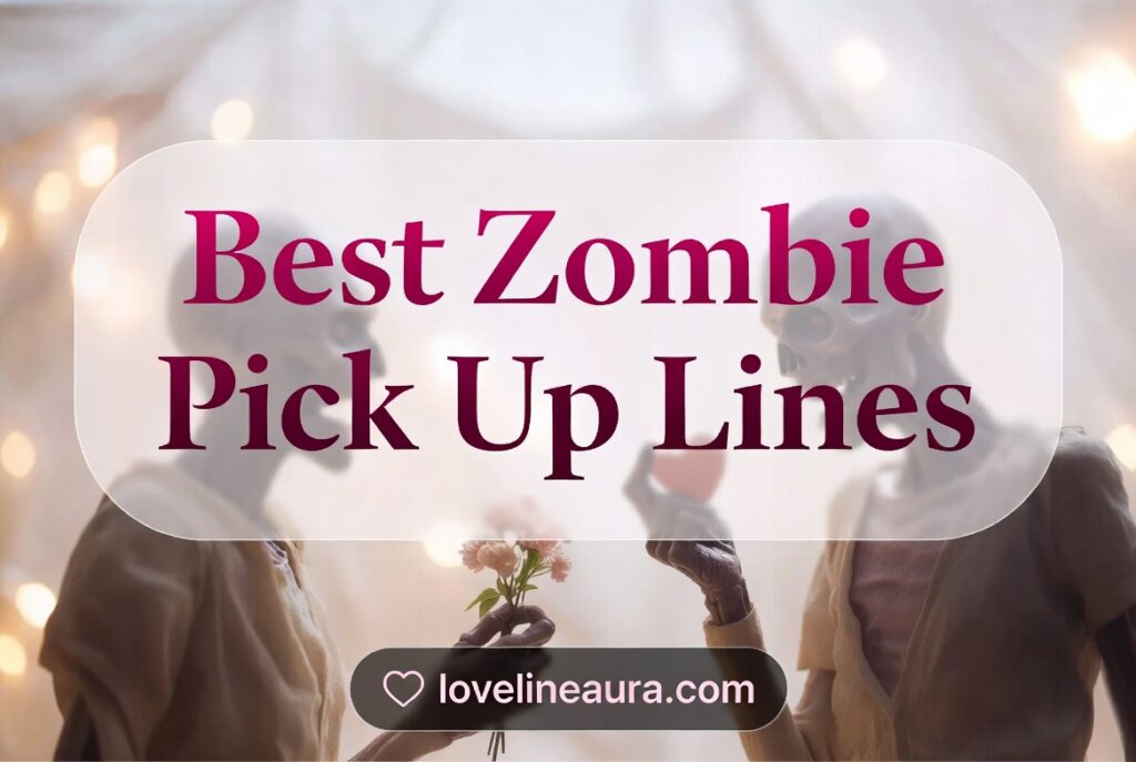 Zombie Pickup Lines