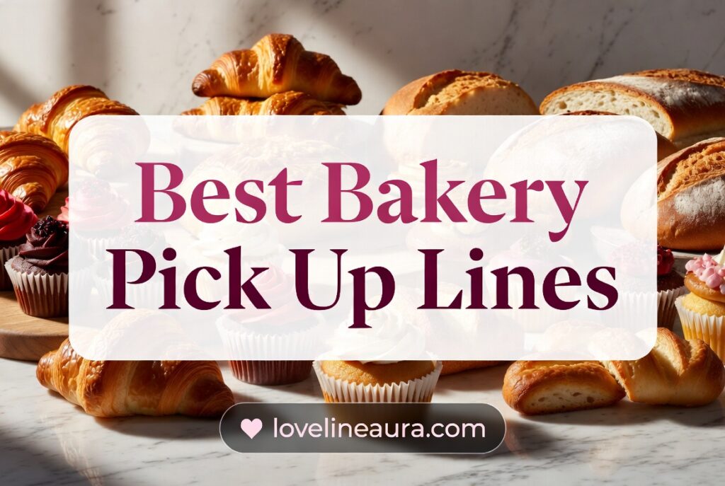 Bakery Pickup Lines
