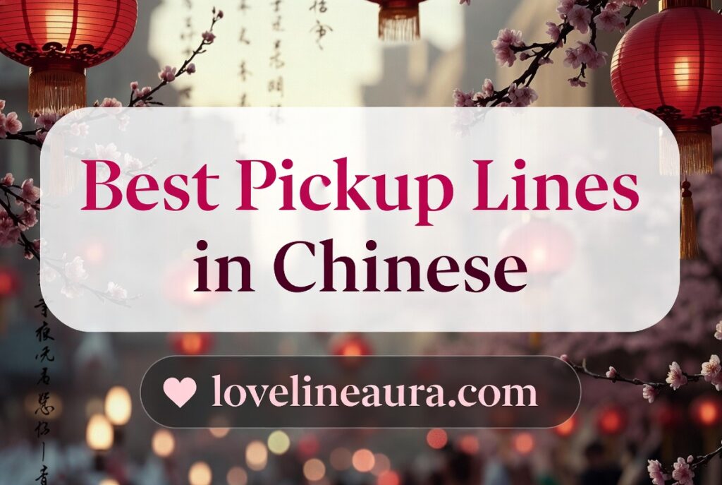Chinese Pickup Lines
