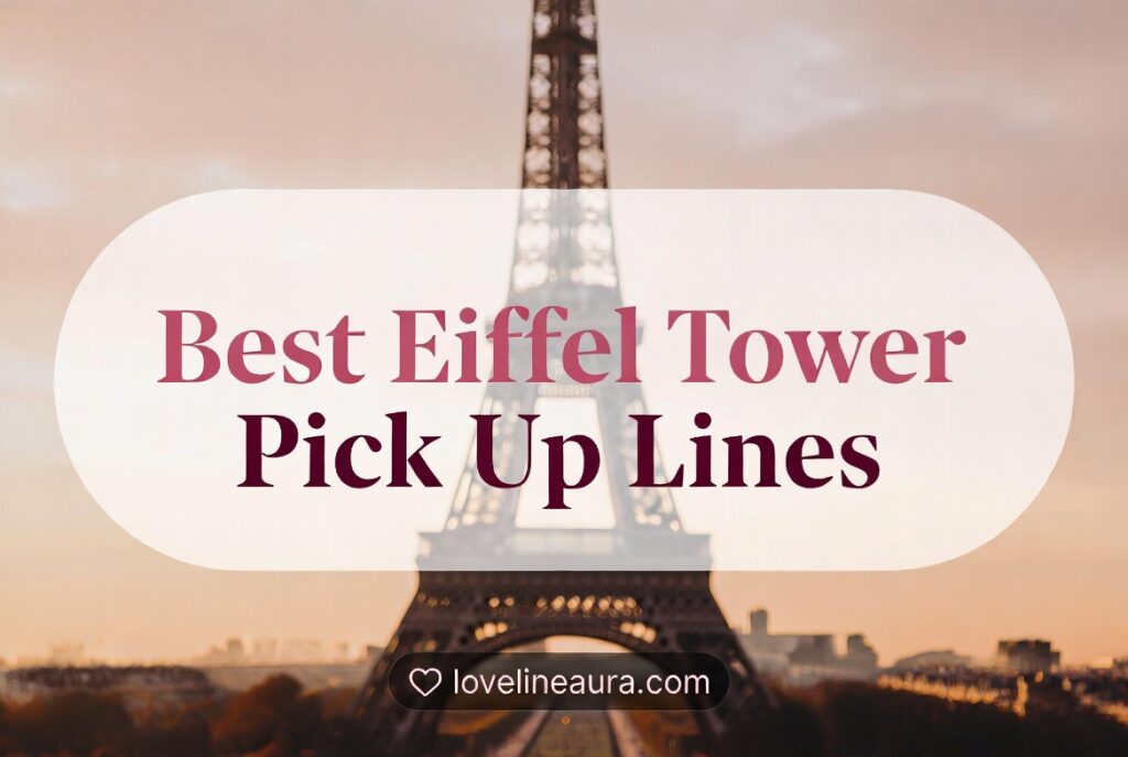 Eiffel Tower Pickup Lines