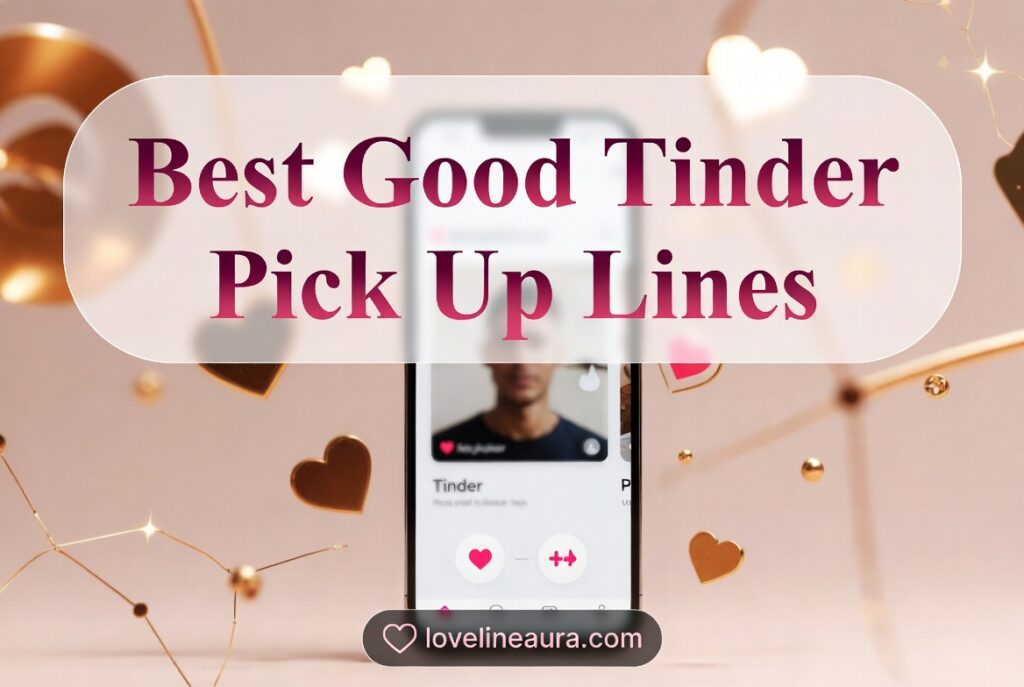 Good Tinder Pickup Lines