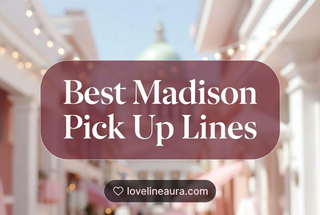 Madison Pickup Lines