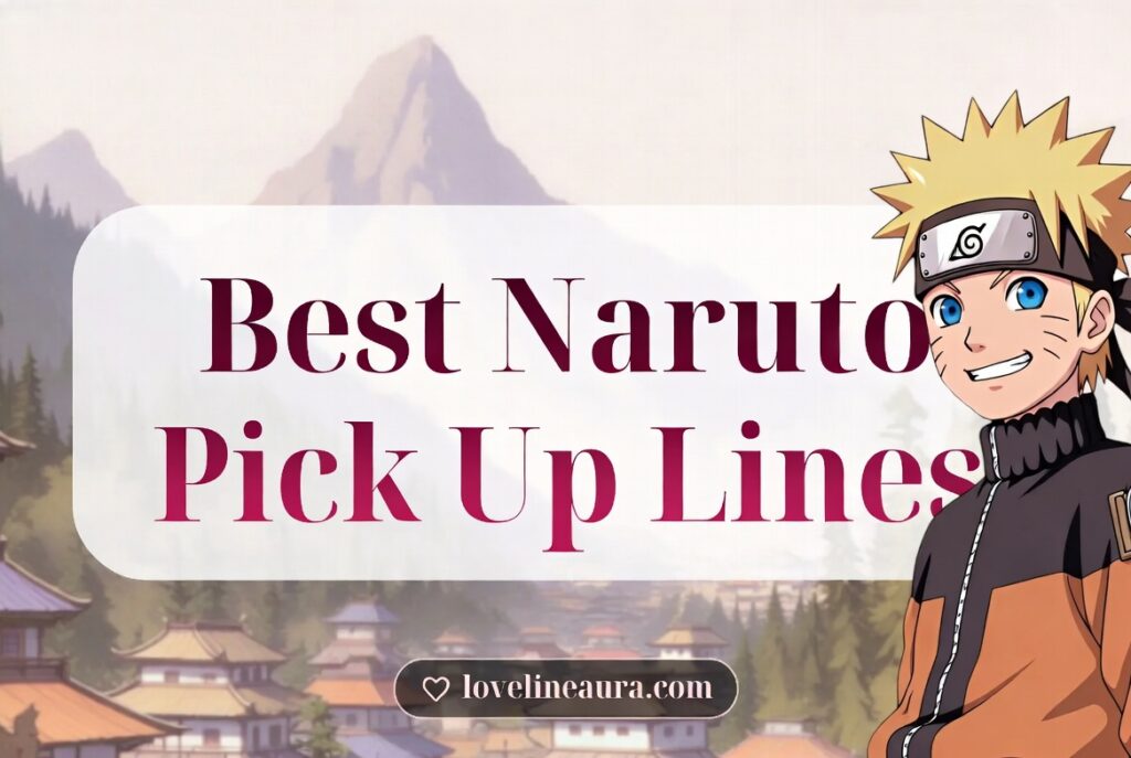 Naruto Pickup Lines