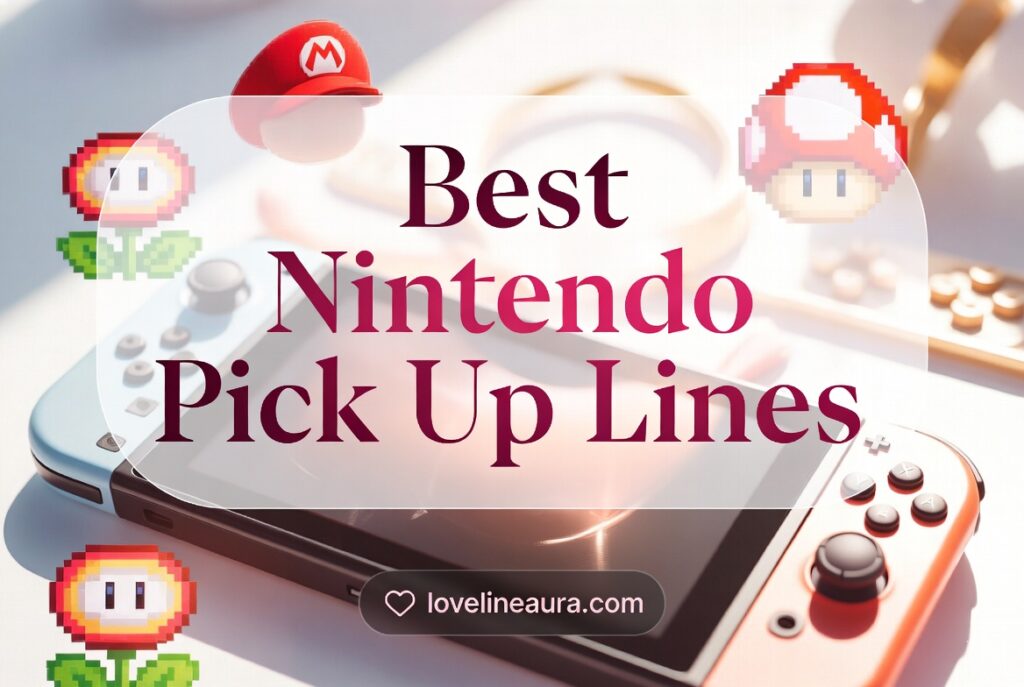Nintendo Pickup Lines