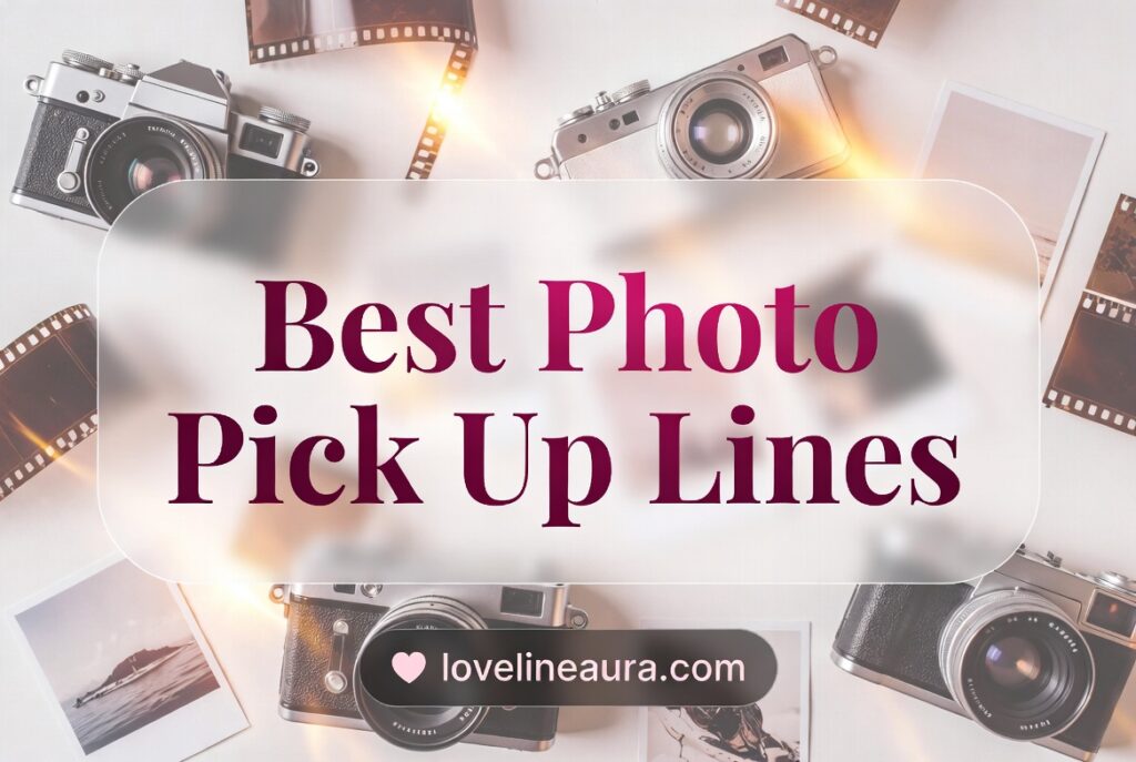 Photo Pickup Lines