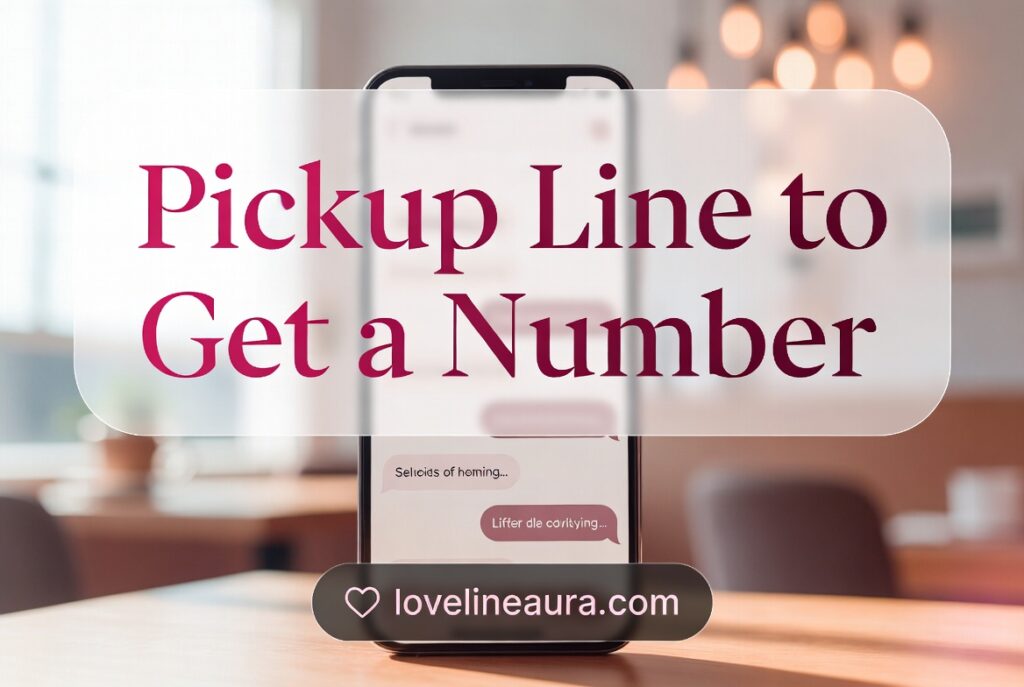 Pickup Line to Get a Number