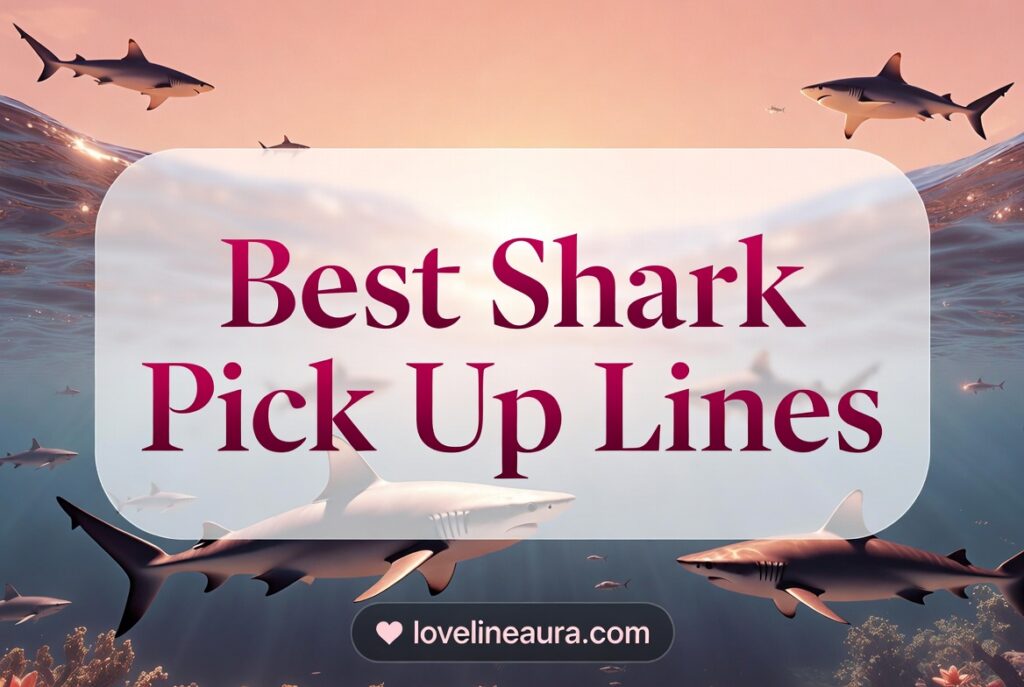 Shark Pickup Lines