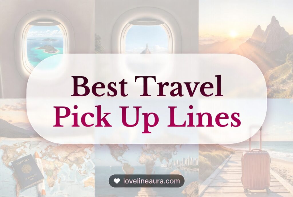 Travel Pickup Lines