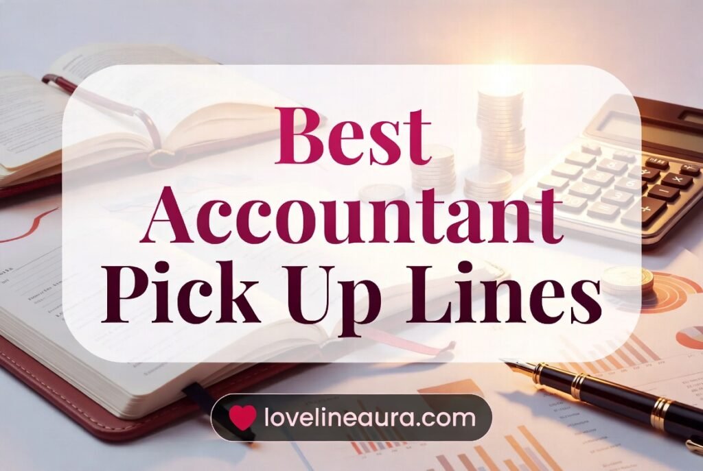 Accountant Pickup Lines