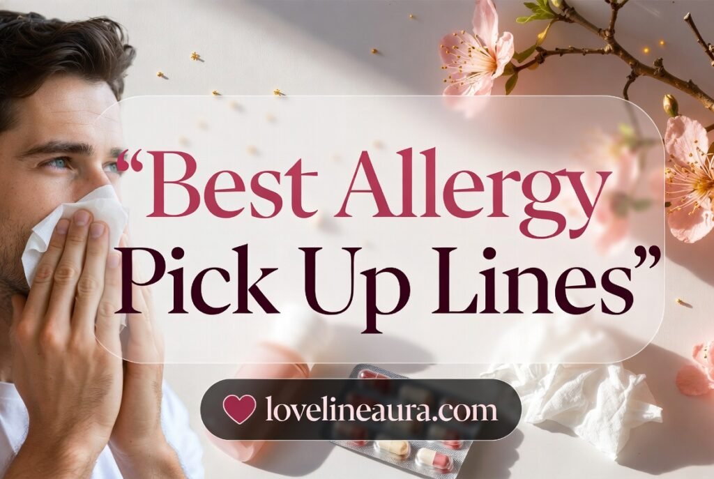 Allergy Pickup Lines