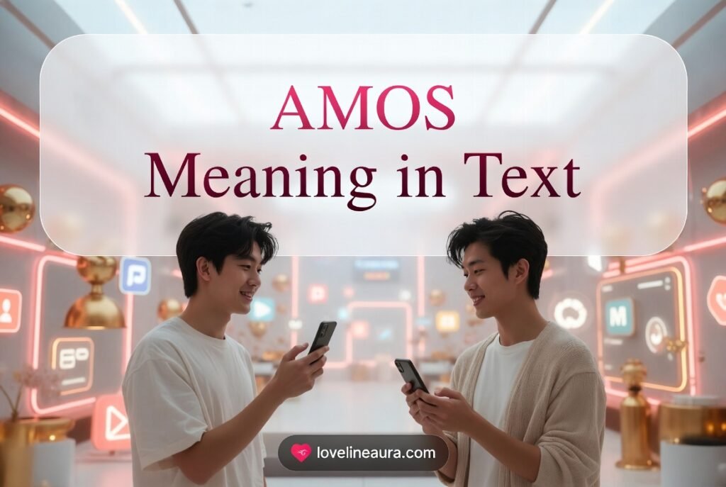 AMOS Meaning in Text