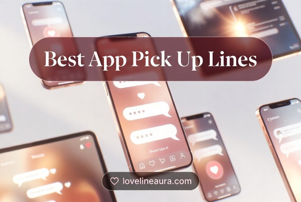 App Pickup Lines