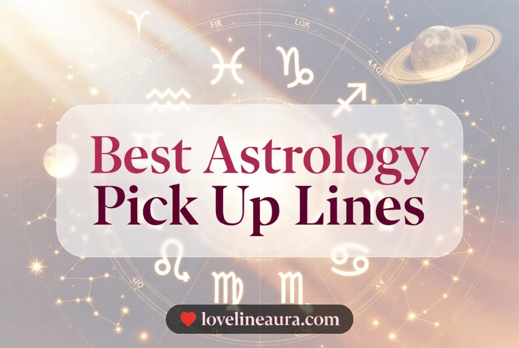 Astrology Pickup Lines