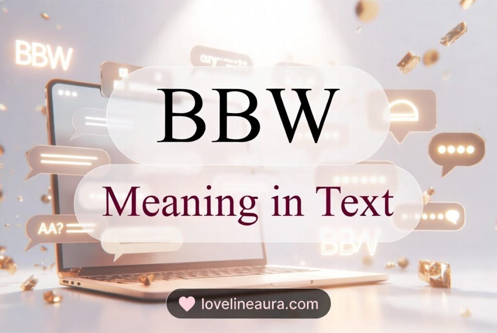 BBW Meaning in Text