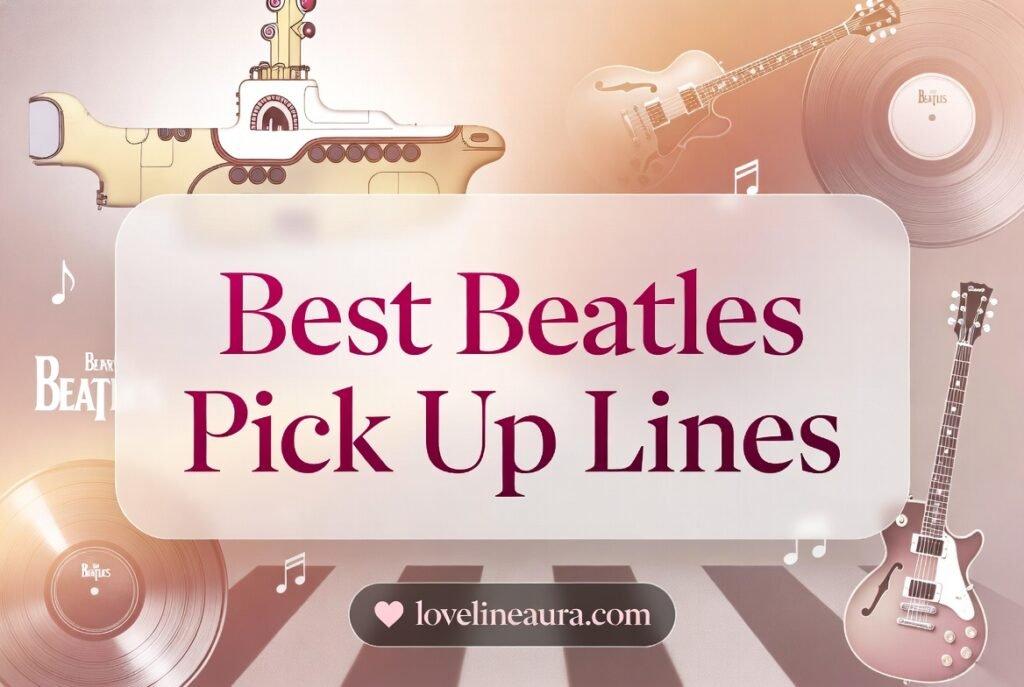 Beatles Pickup Lines