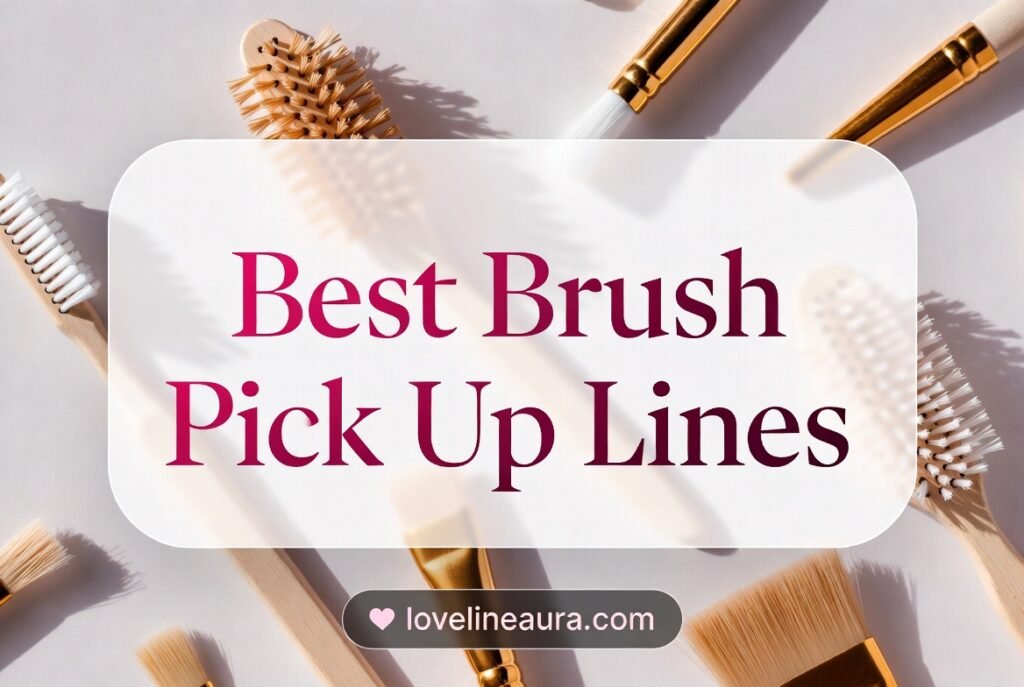 Brush Pickup Lines