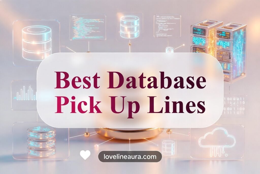 Database Pickup Lines