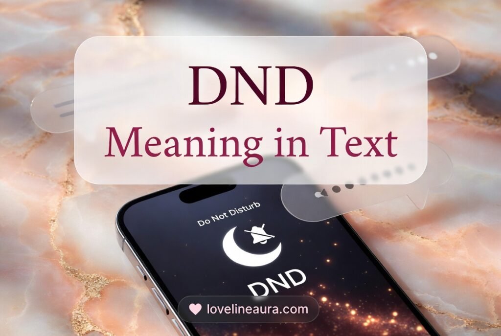 DND Meaning in Text